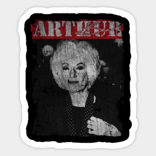 TEXTURE ART - Bea Arthur reals Sticker